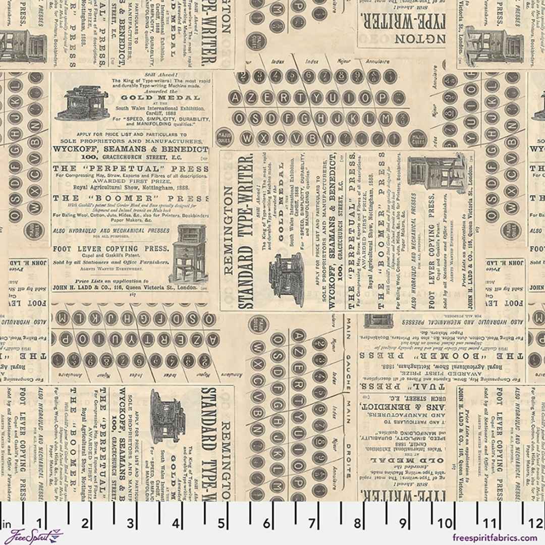 Palette Canvas Cloth - Neutral Typewriter