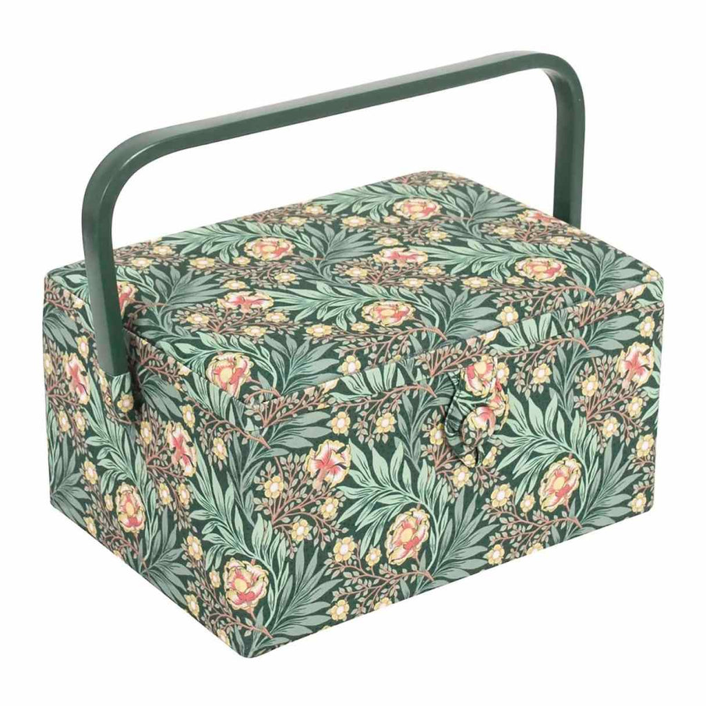 Medium Sewing Box - William Morris Fabric