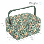 Medium Sewing Box - William Morris Fabric