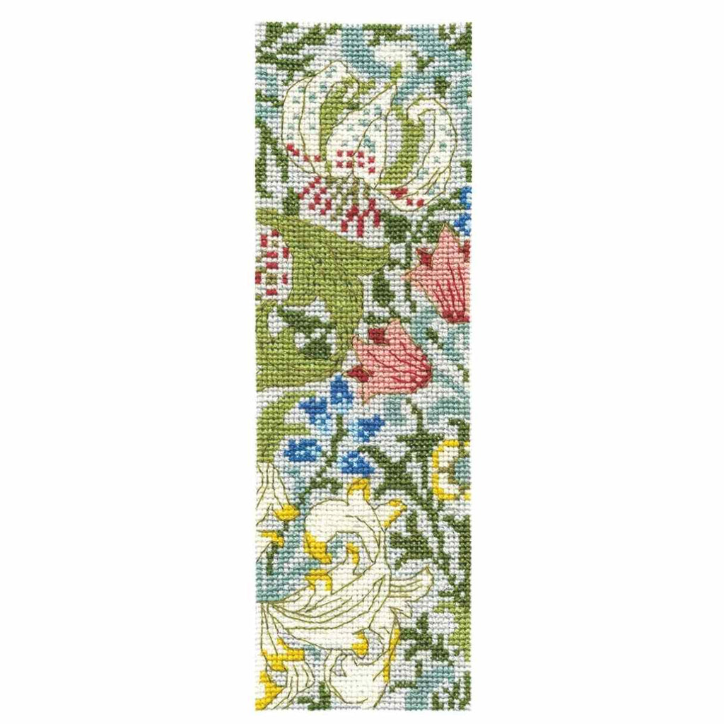 Cross Stitch Bookmark Kit - Golden Lily