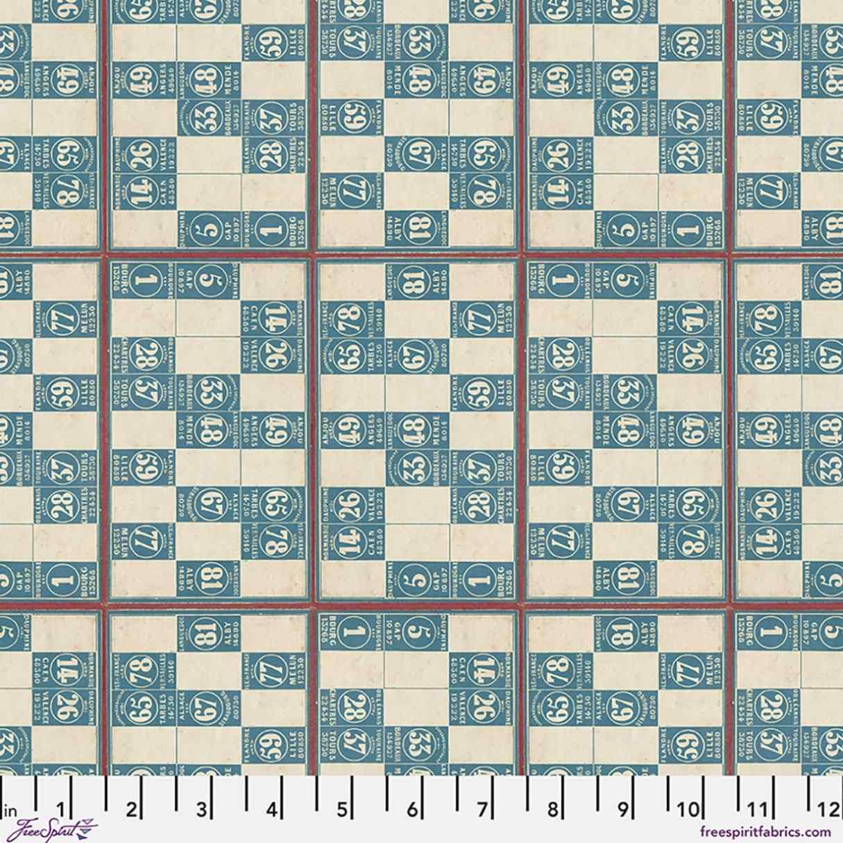 Palette Curated - Blue Numbers