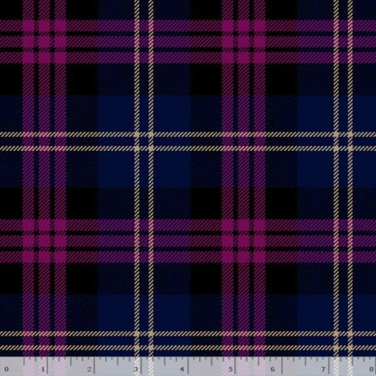 Primo Plaid Flannel - Hidden Gems - Navy