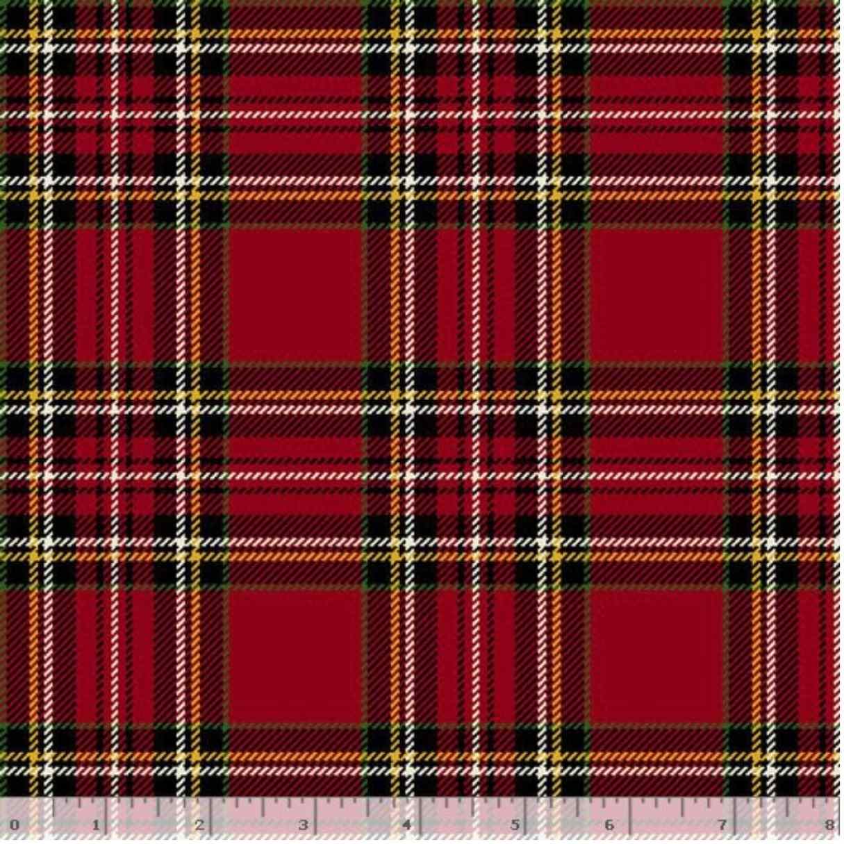Primo Plaid Flannel - Holiday Cheer - Red