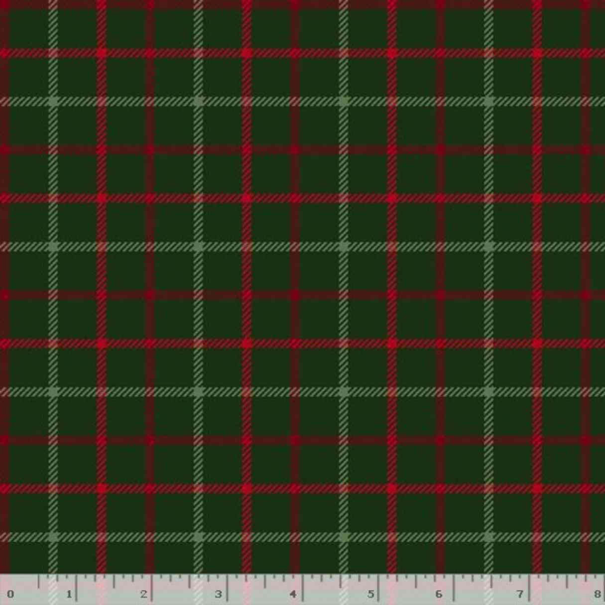 Primo Plaid Flannel - Holiday Cheer - Green