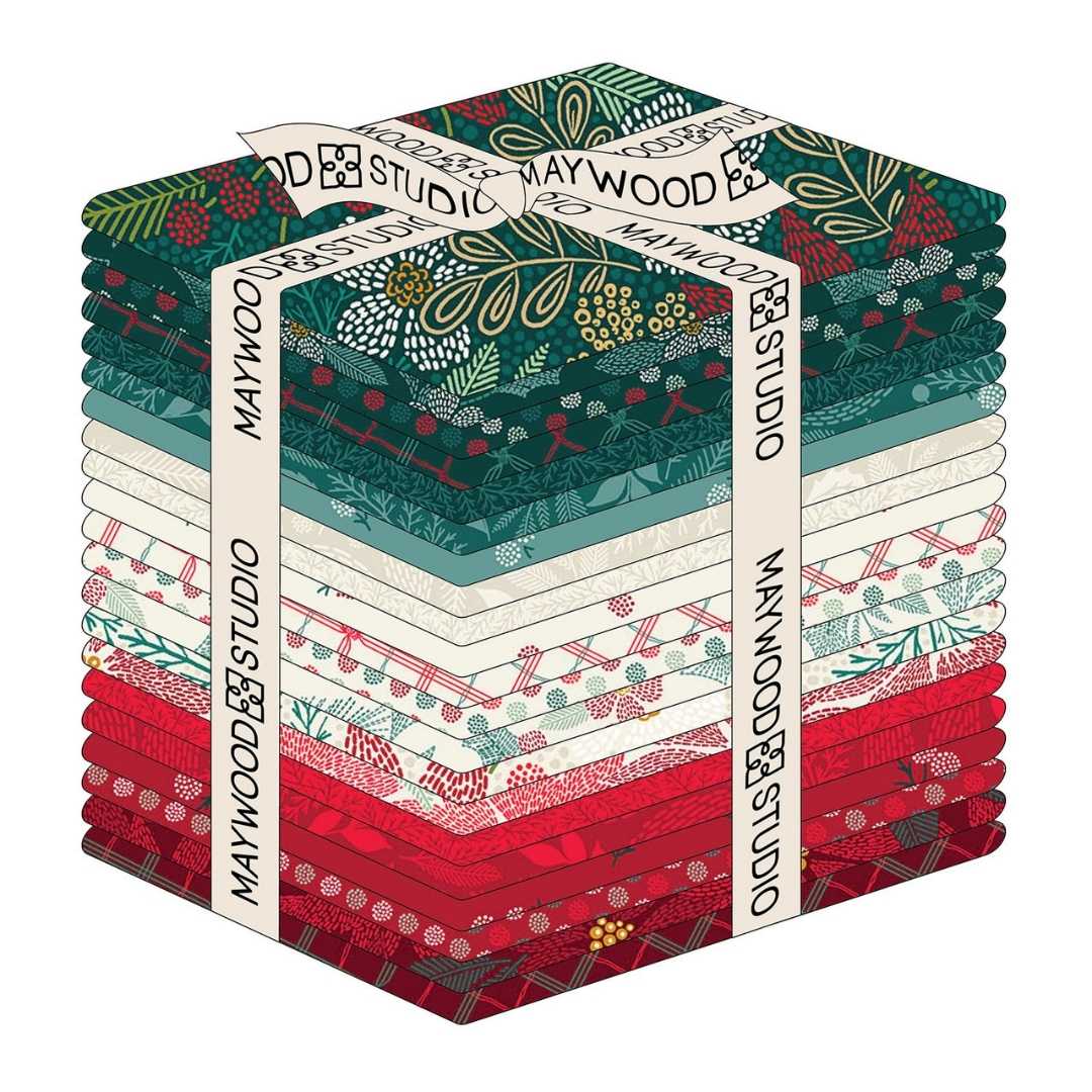 FQ Bundle - Holiday Stitches - 21 pieces