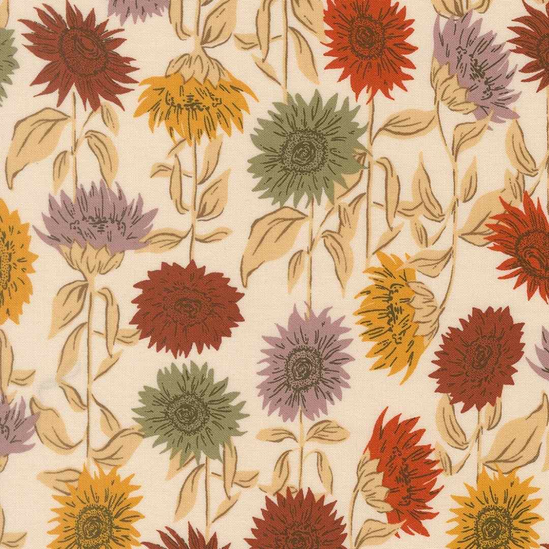 Windfall - Sunflower Field - Eggshell