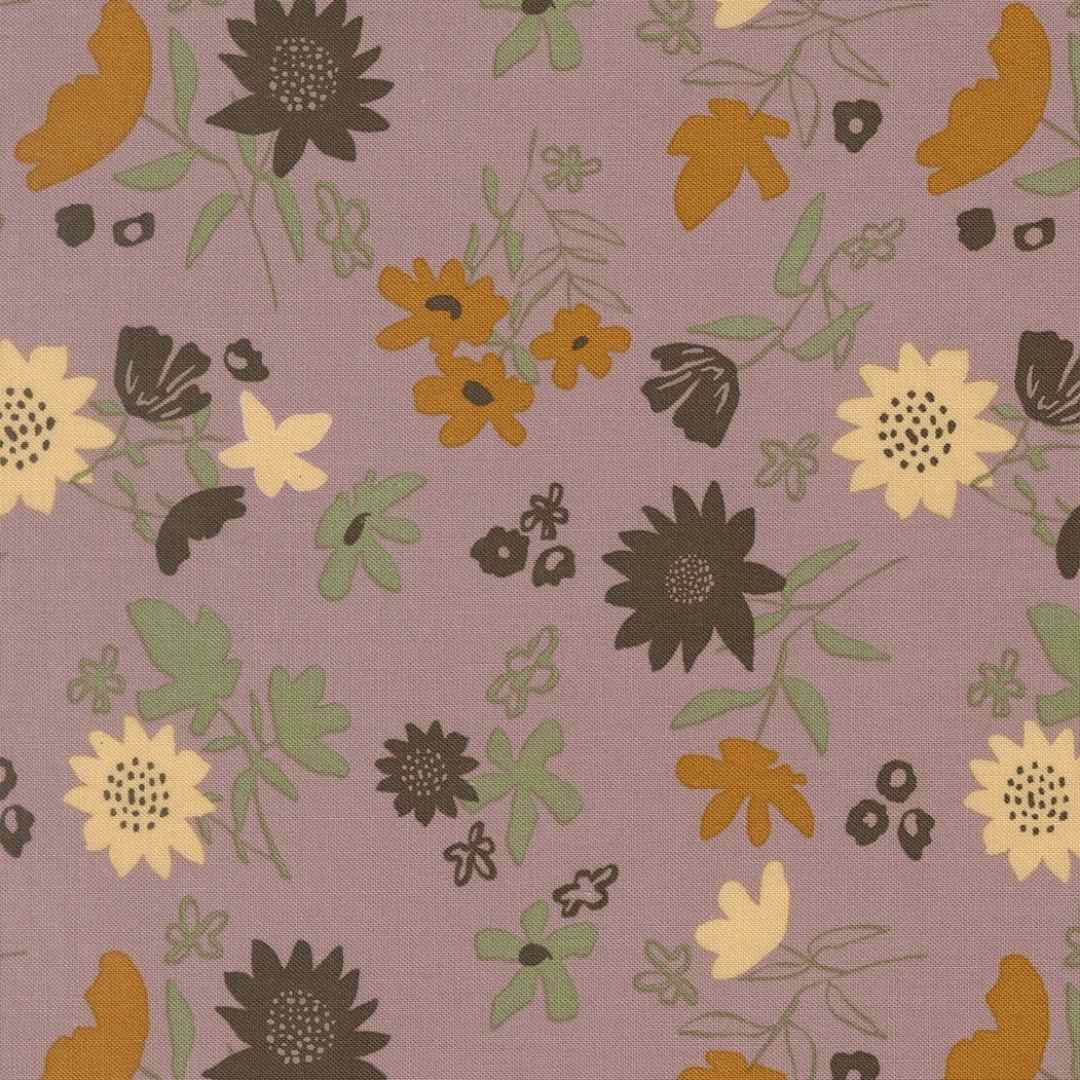Windfall - Playful Petals - Soft Thistle