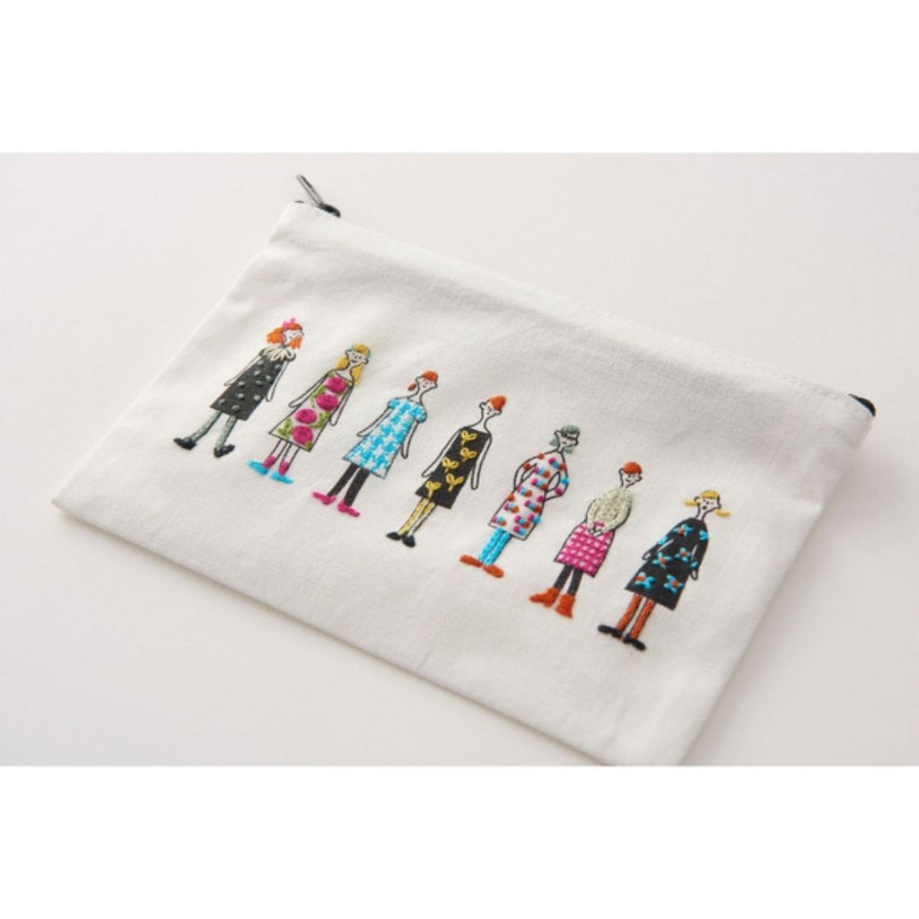 100 Ladies - Embroidery Pouch Kit