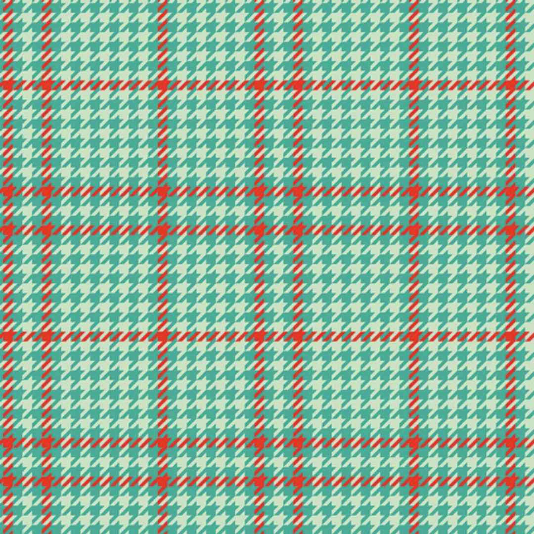 Christmas in Color - Holiday Check - Peppermint