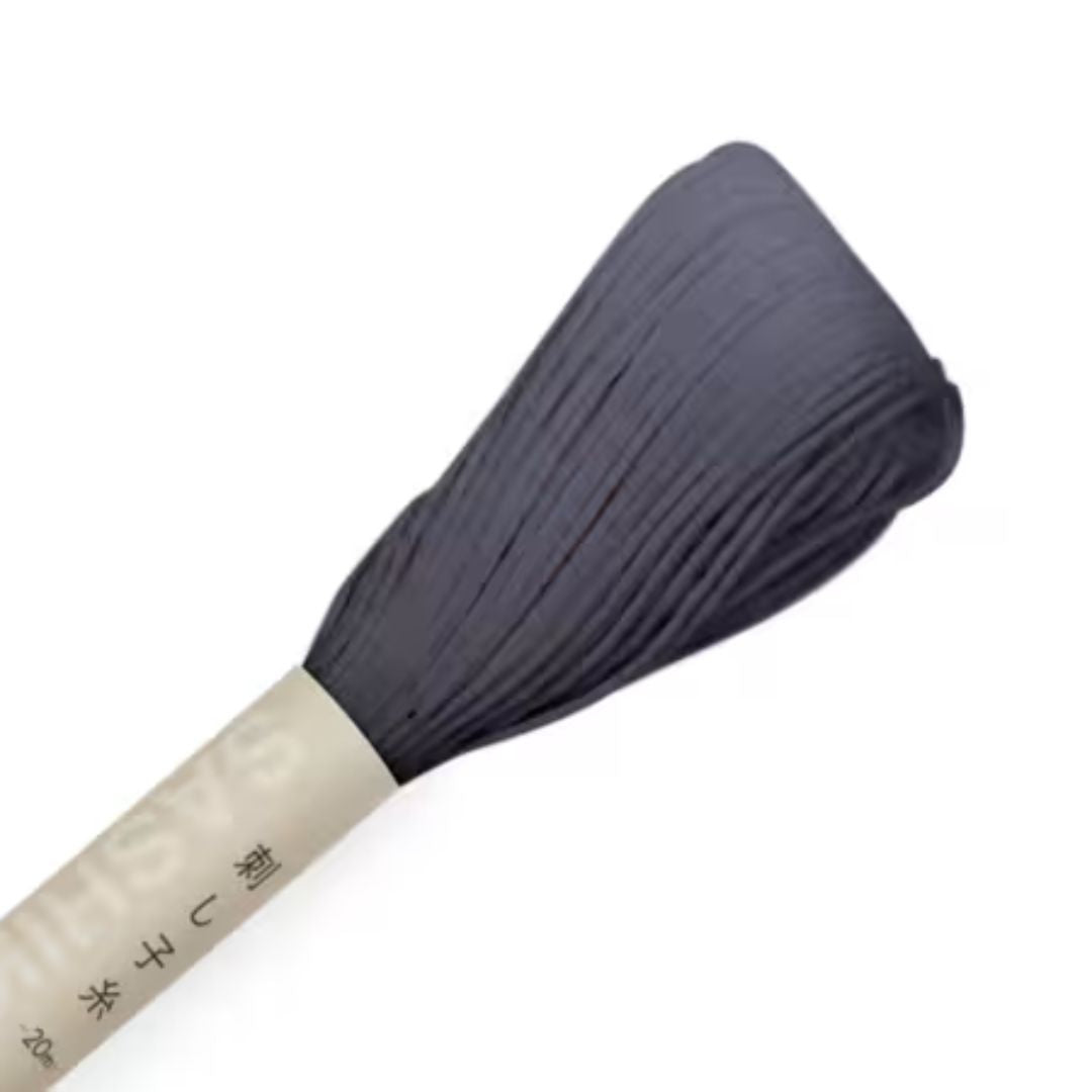Olympus Sashiko Thread (Small Skein) - Deep Gray