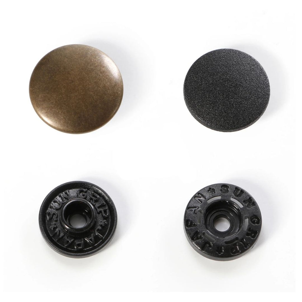Tool-Free Snaps - Set of 4 - Antique Brass