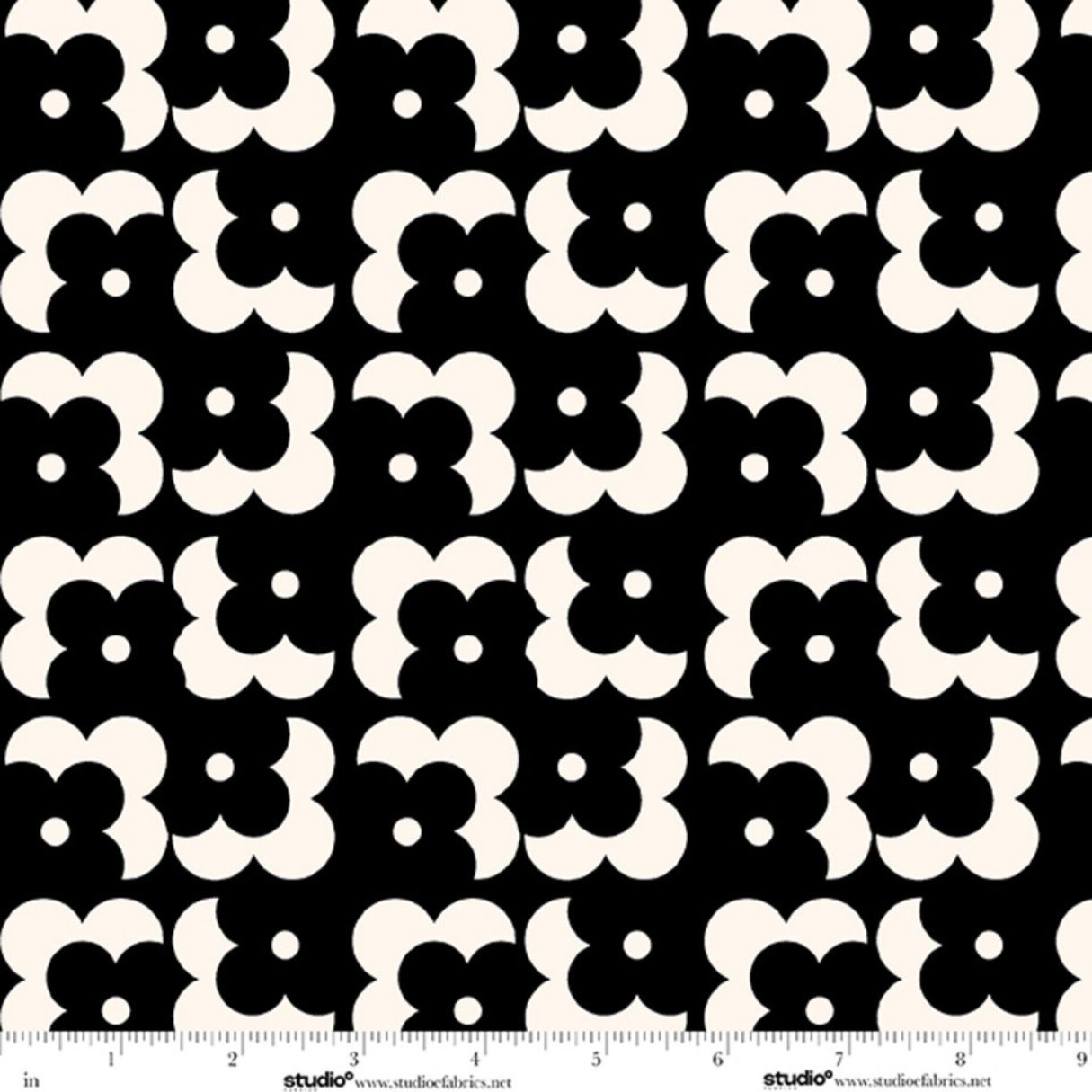 Monochrome - Large Floral