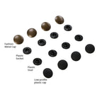 Tool-Free Snaps - Set of 4 - Antique Brass
