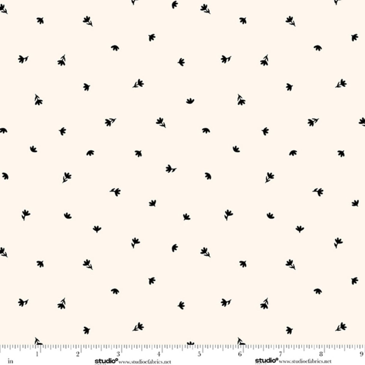 Monochrome - Tiny Floral