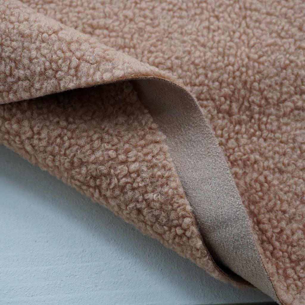 Double Sided Sherpa/Faux Suede - Camel
