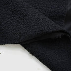 Double Sided Sherpa/Faux Suede - Black