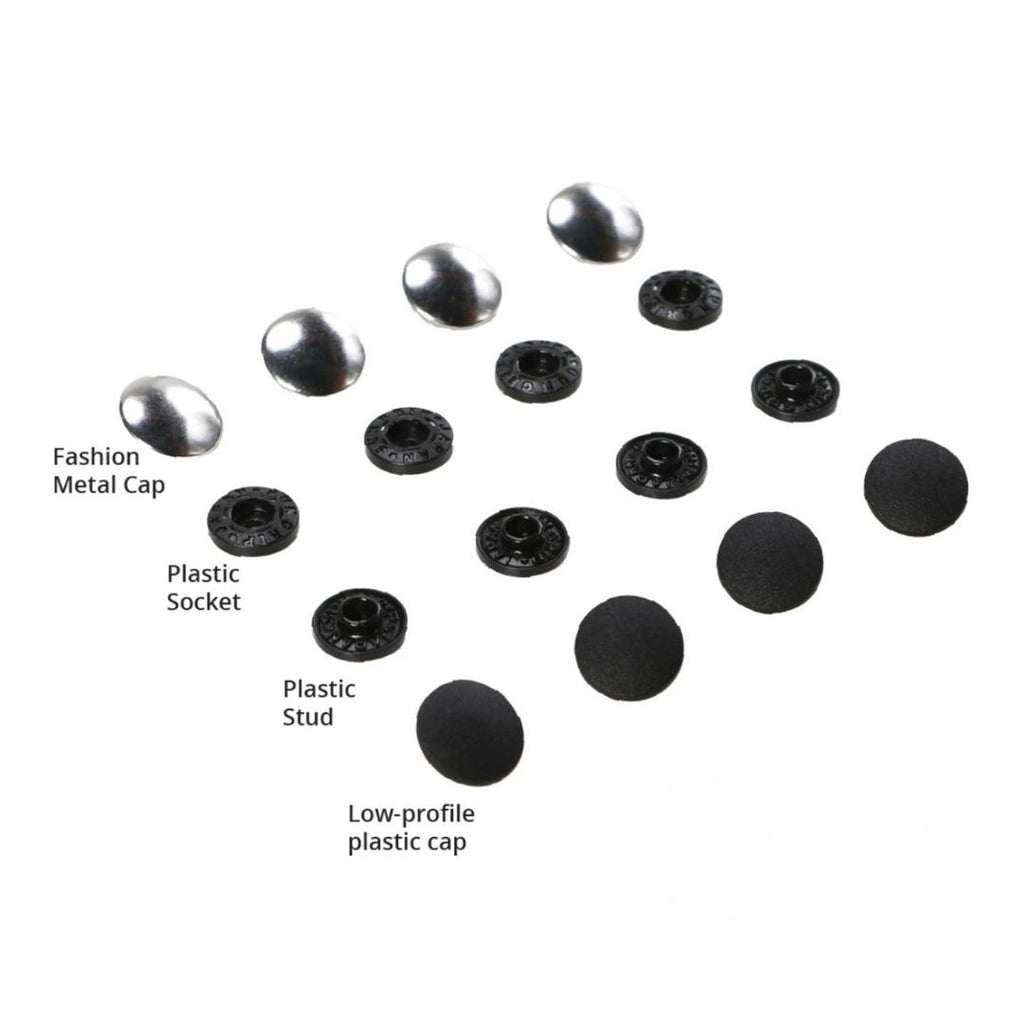 Tool-Free Snaps - Set of 4 - Nickel