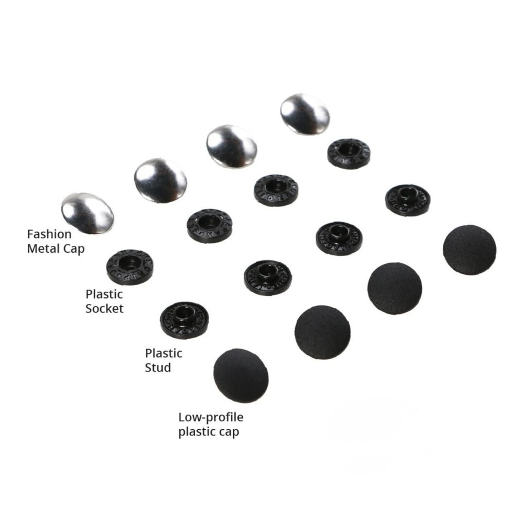 Tool-Free Snaps - Set of 4 - Nickel