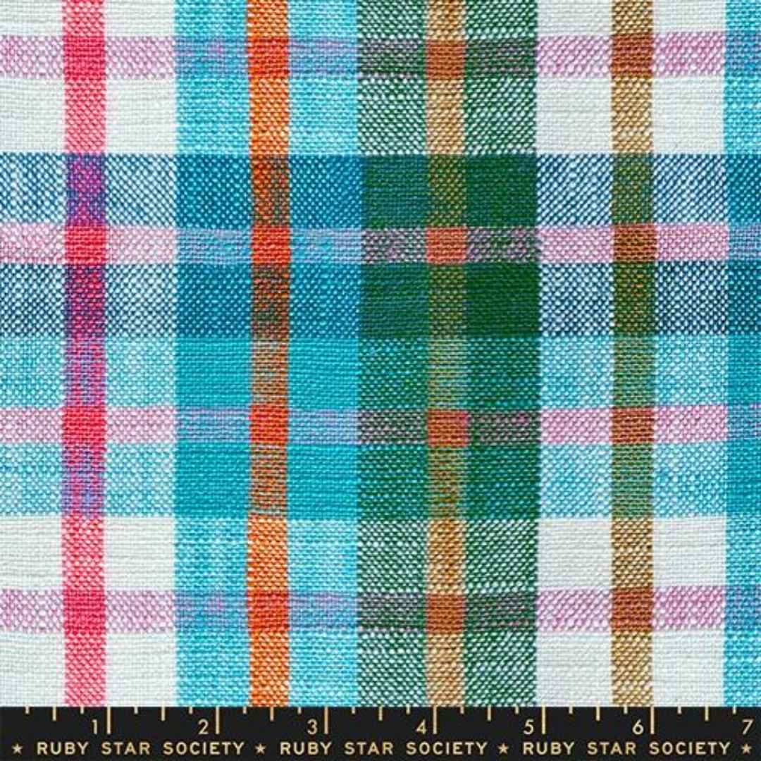 Warp and Weft Mystic Fable - Plaid Jade