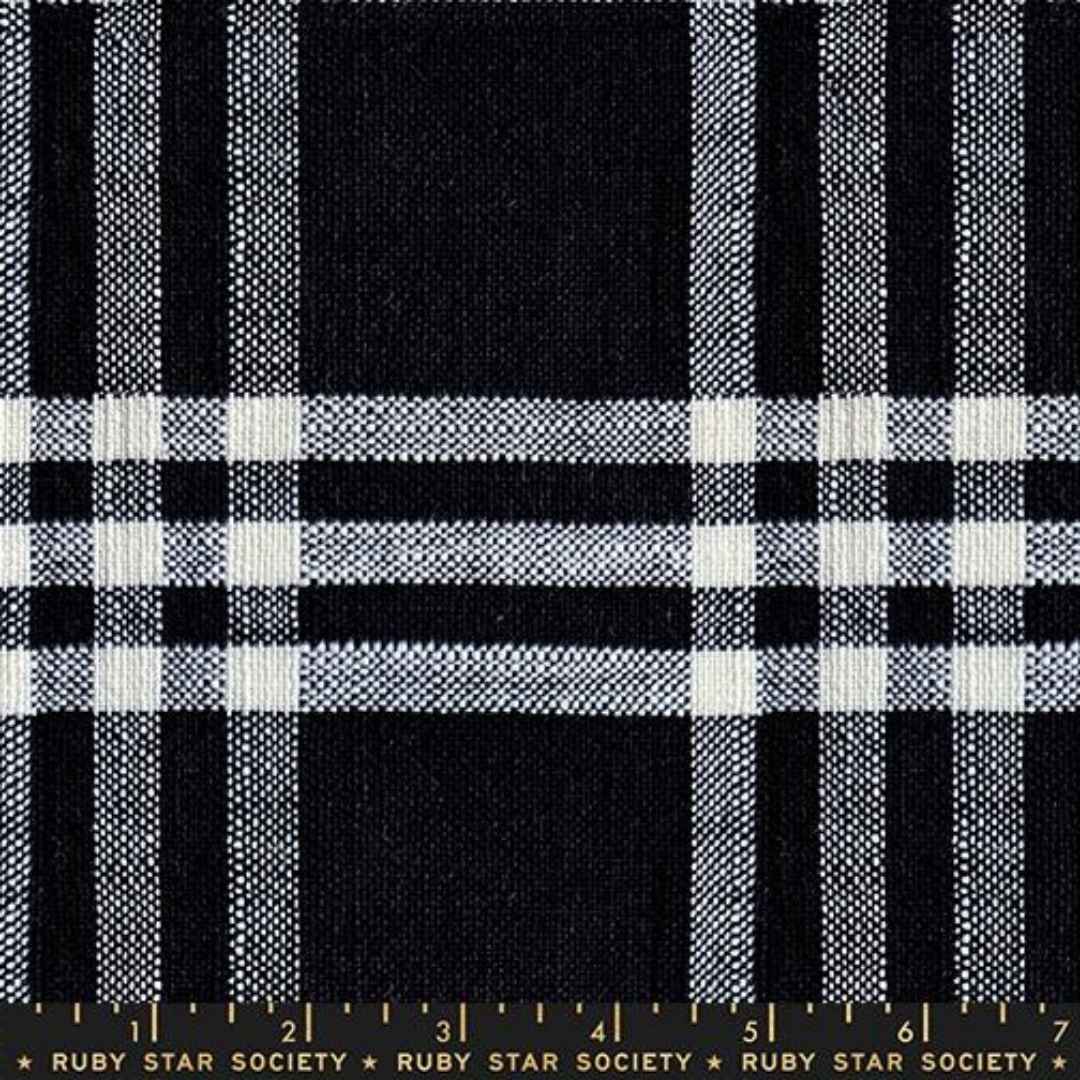 Warp and Weft Mystic Fable - Plaid Black