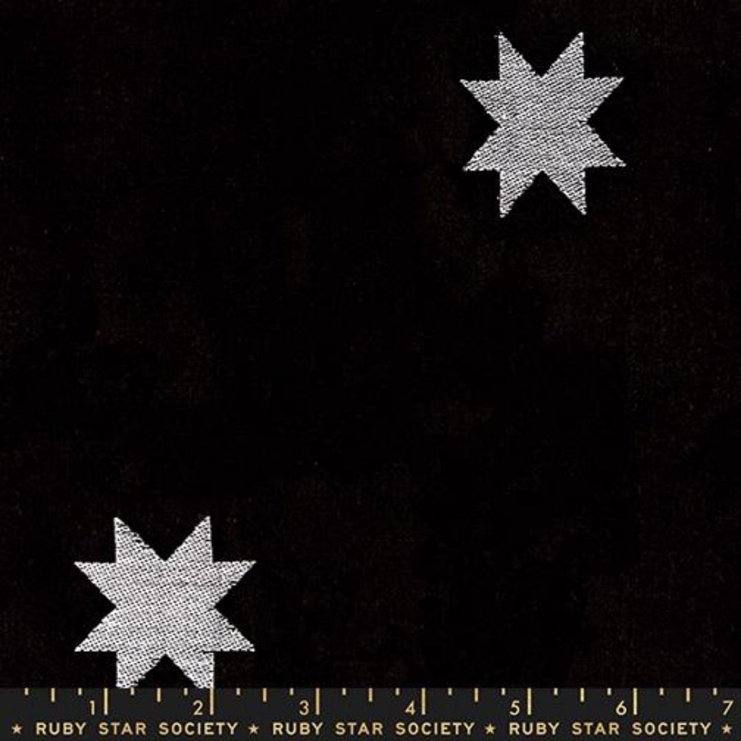 Warp and Weft Mystic Fable - Quilt Star Black