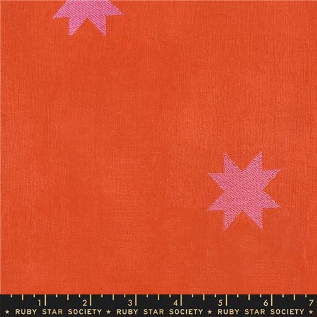 Warp and Weft Mystic Fable - Quilt Star Red