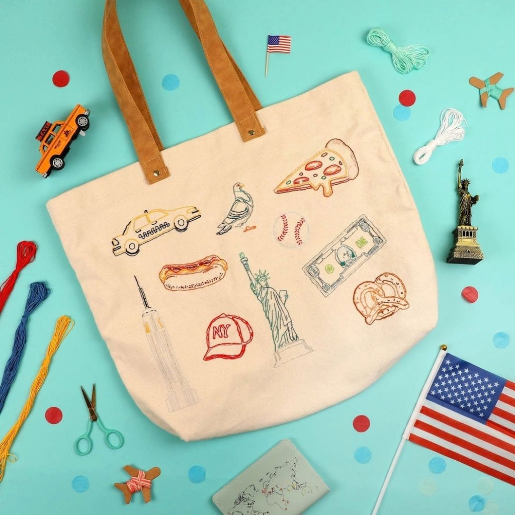 Stitch Your City Tote Bag Kit - New York