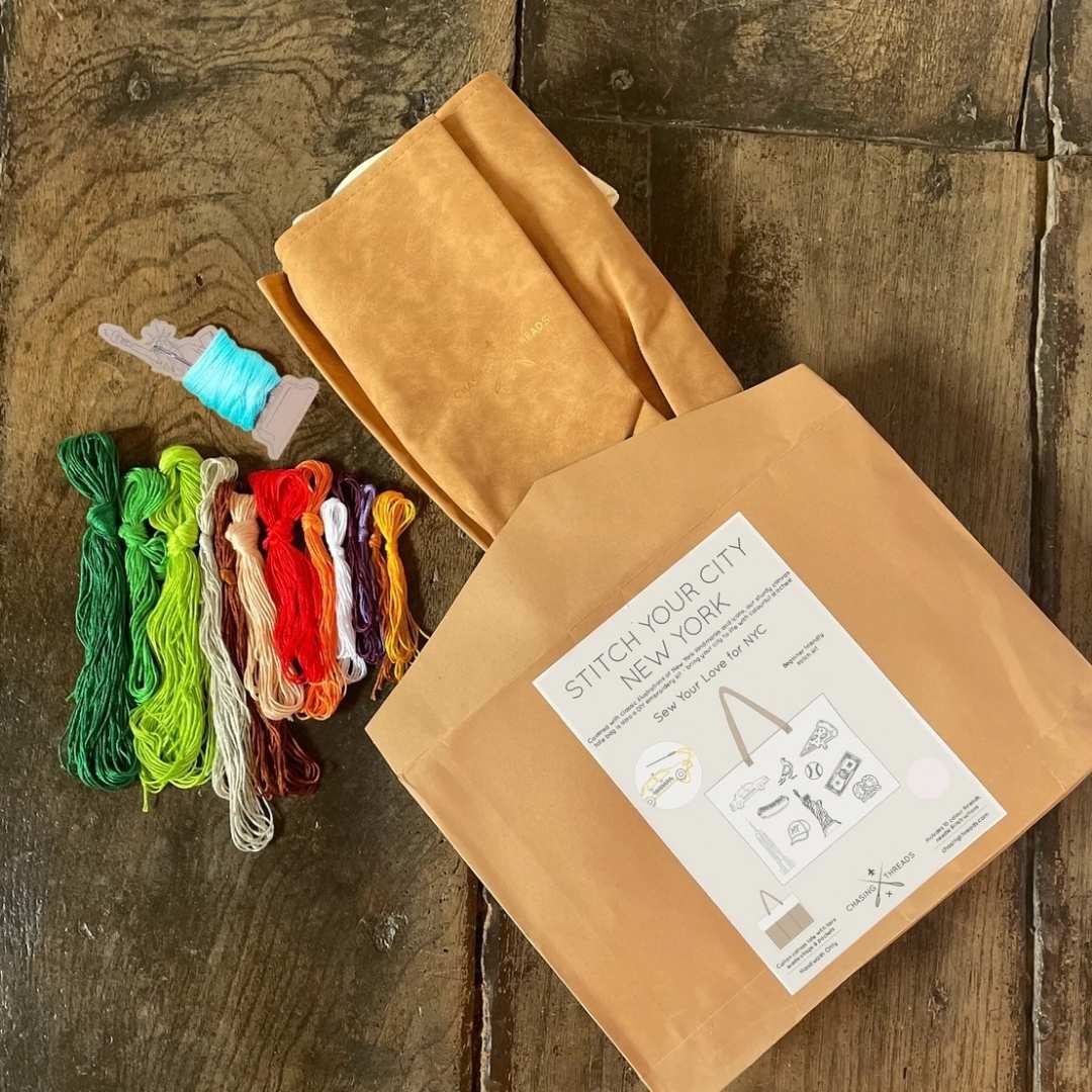 Stitch Your City Tote Bag Kit - New York