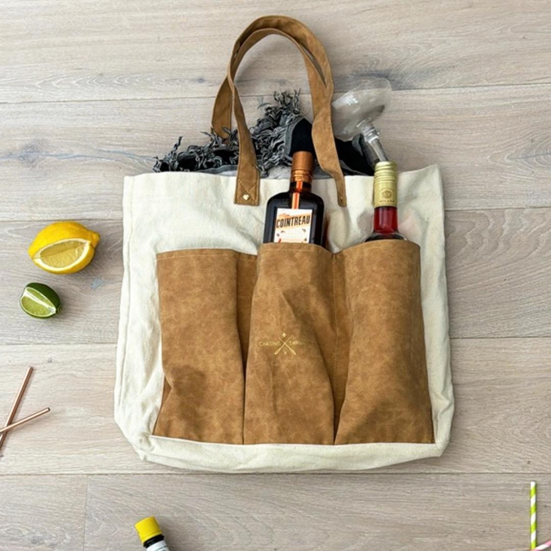 Stitch Your Cocktails Tote Bag Kit