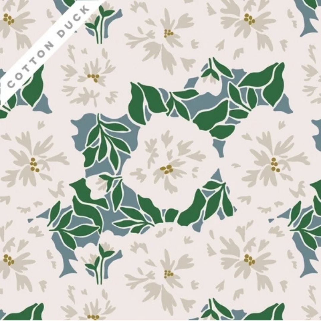 Elegent Estuaries Duck Canvas - Mies - Blue