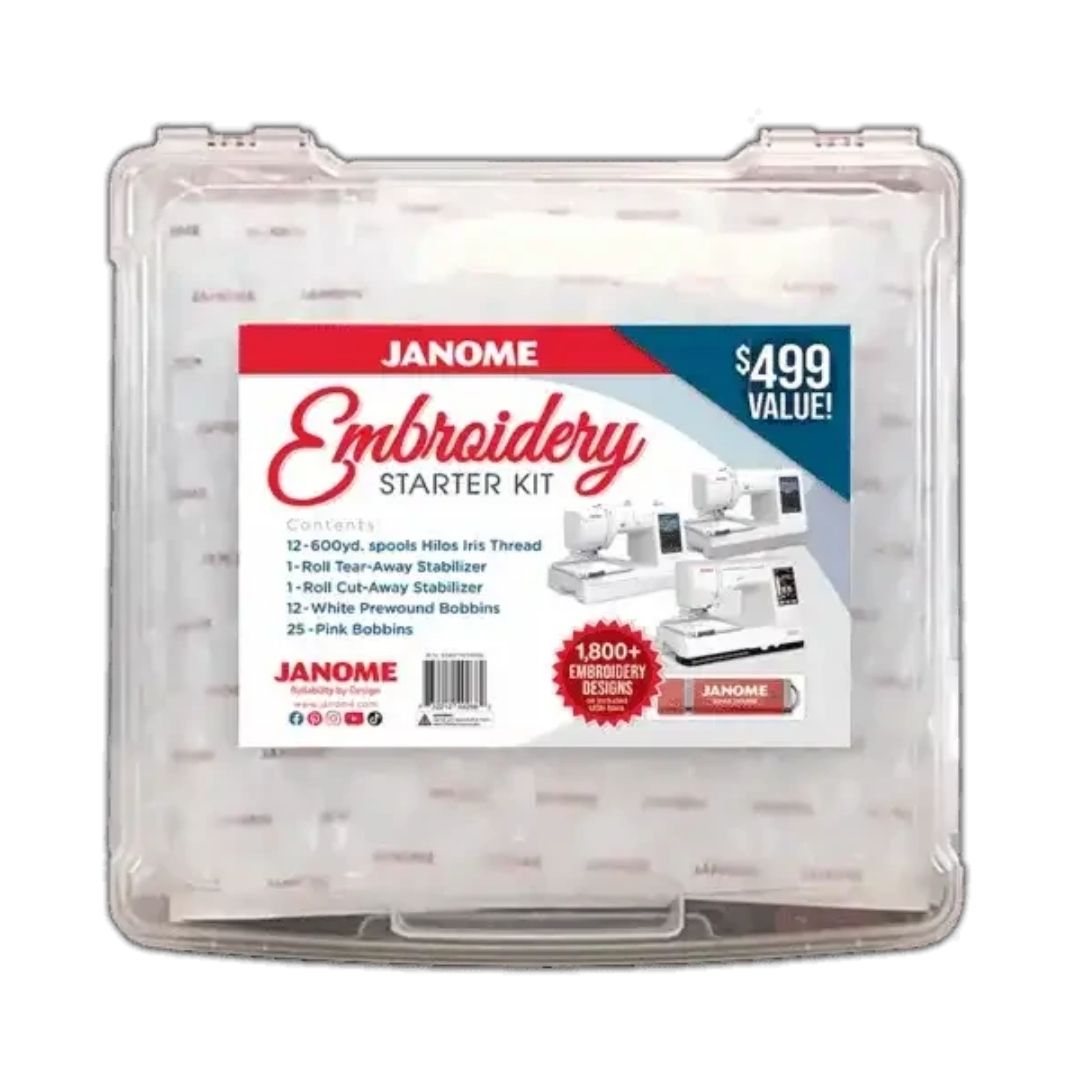 Janome Embroidery Starter Kit