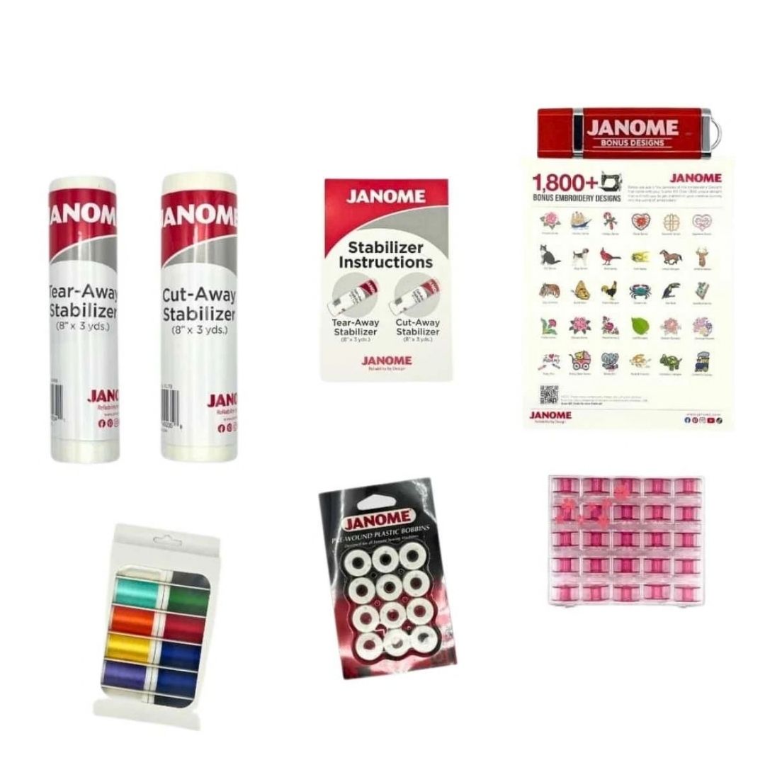 Janome Embroidery Starter Kit