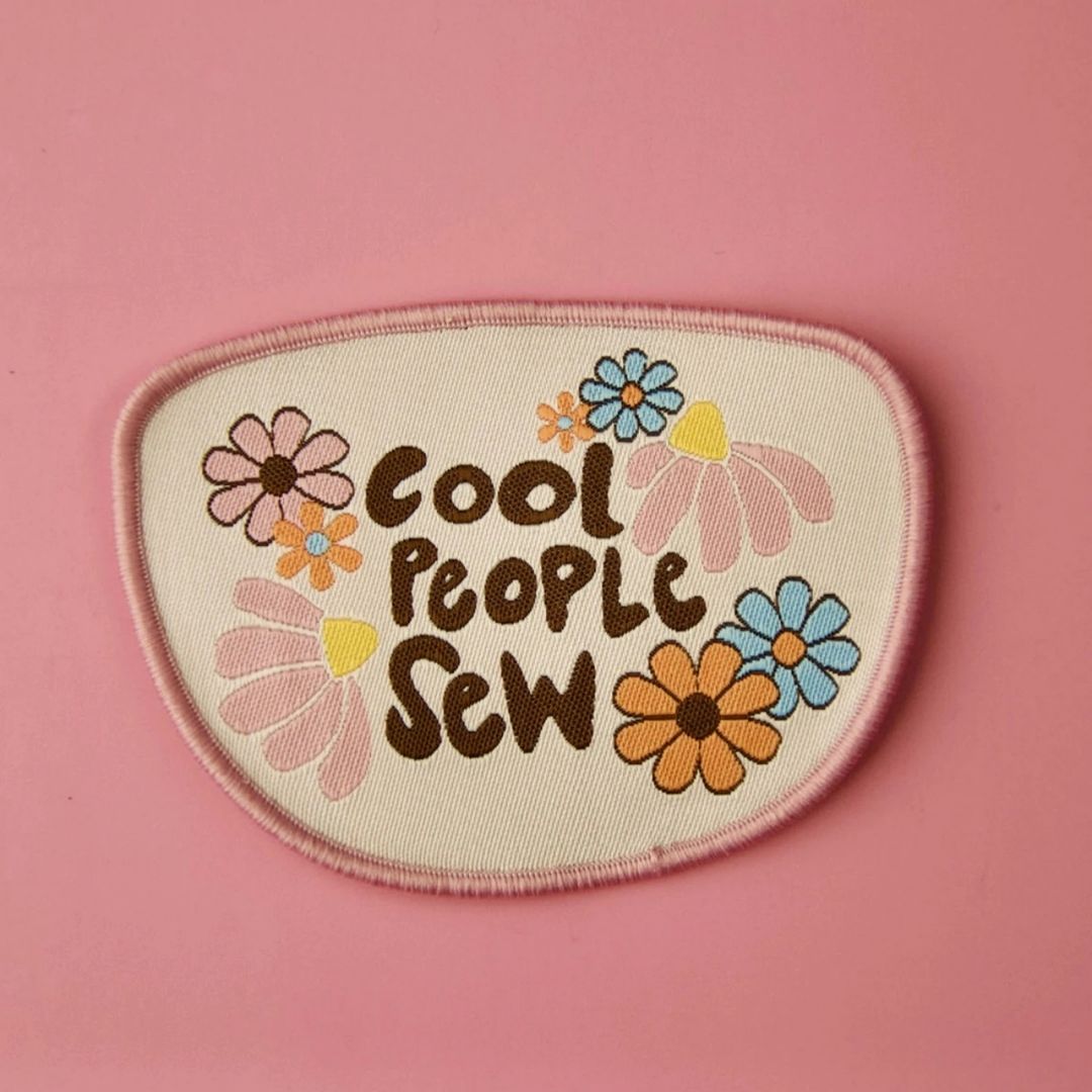 Cool People Sew Iron-On Patch