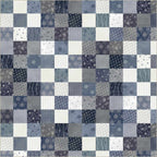 Faded Indigo - Whole Cloth - Multi