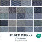 Faded Indigo 5" Charm Pack