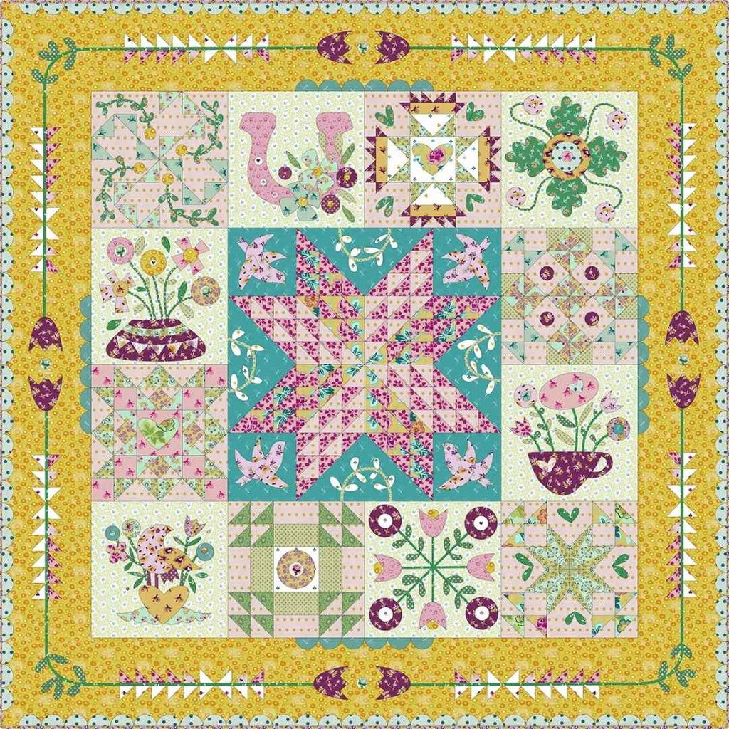 PREORDER:  Hannah's Sampler Block of the Month Kit