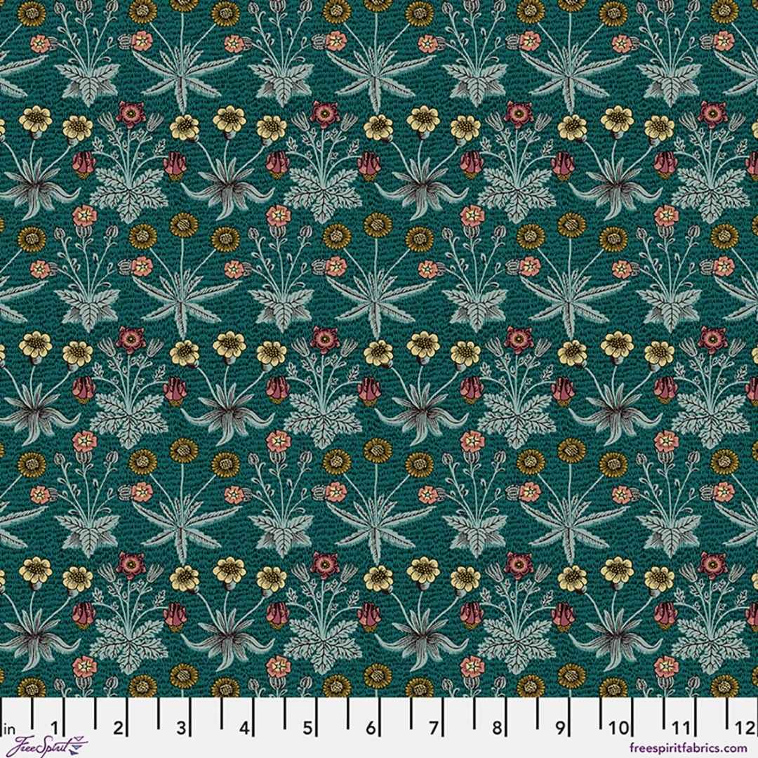William Morris Lodden - Daisy Fields Teal