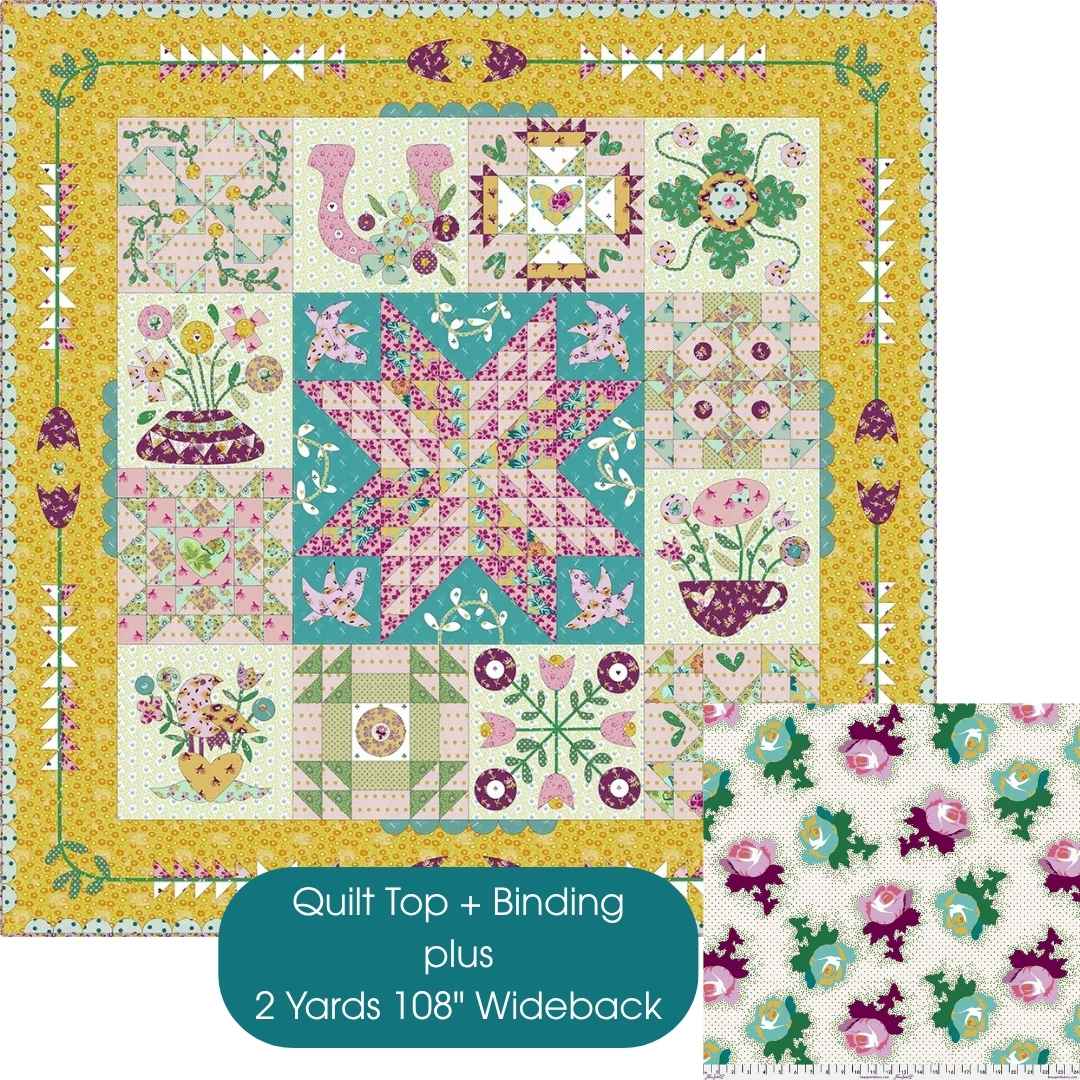 PREORDER:  Hannah's Sampler Block of the Month Kit