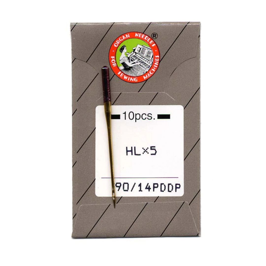Organ HL-5 Needles for High-Speed Machines - 90/14 - 10 Pack