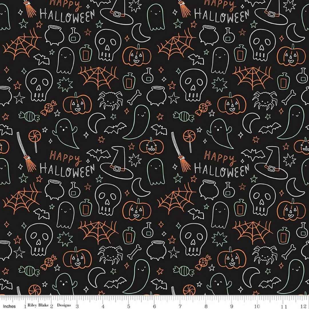 Frank and Friends - Halloween Icons Black - Glow in the Dark