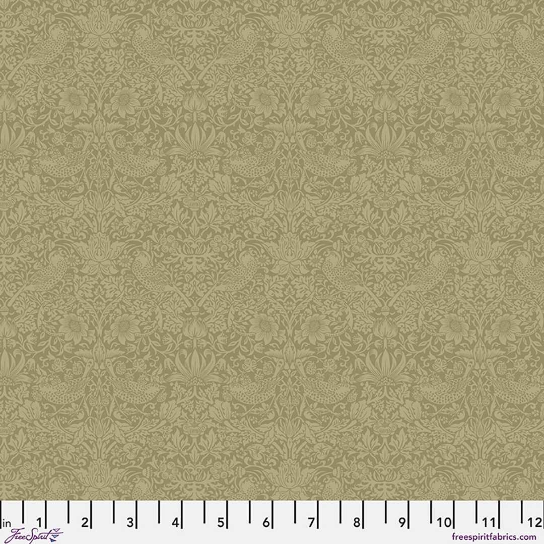William Morris Trellis Palatte -  Olive Fruit