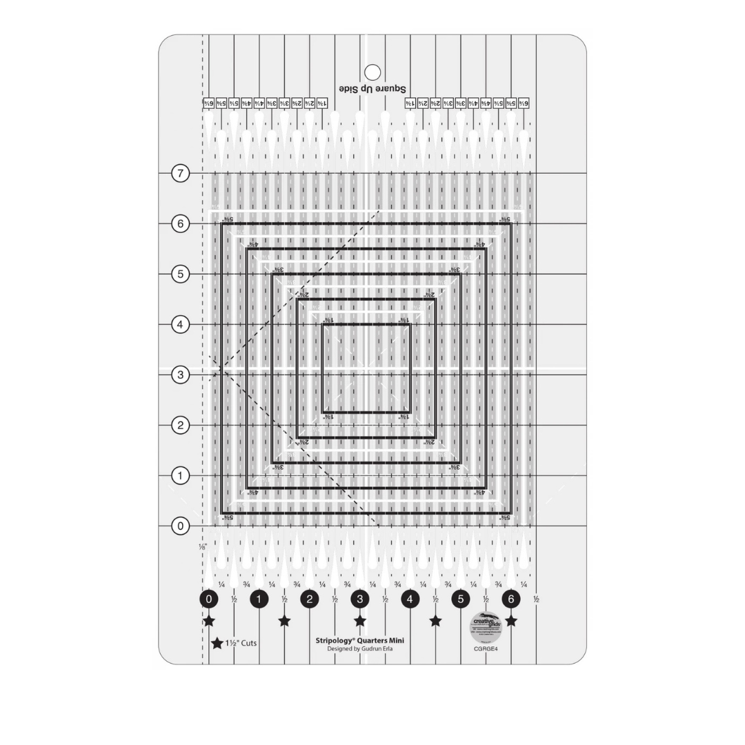 Creative Grids Stripology Mini Quilt Ruler