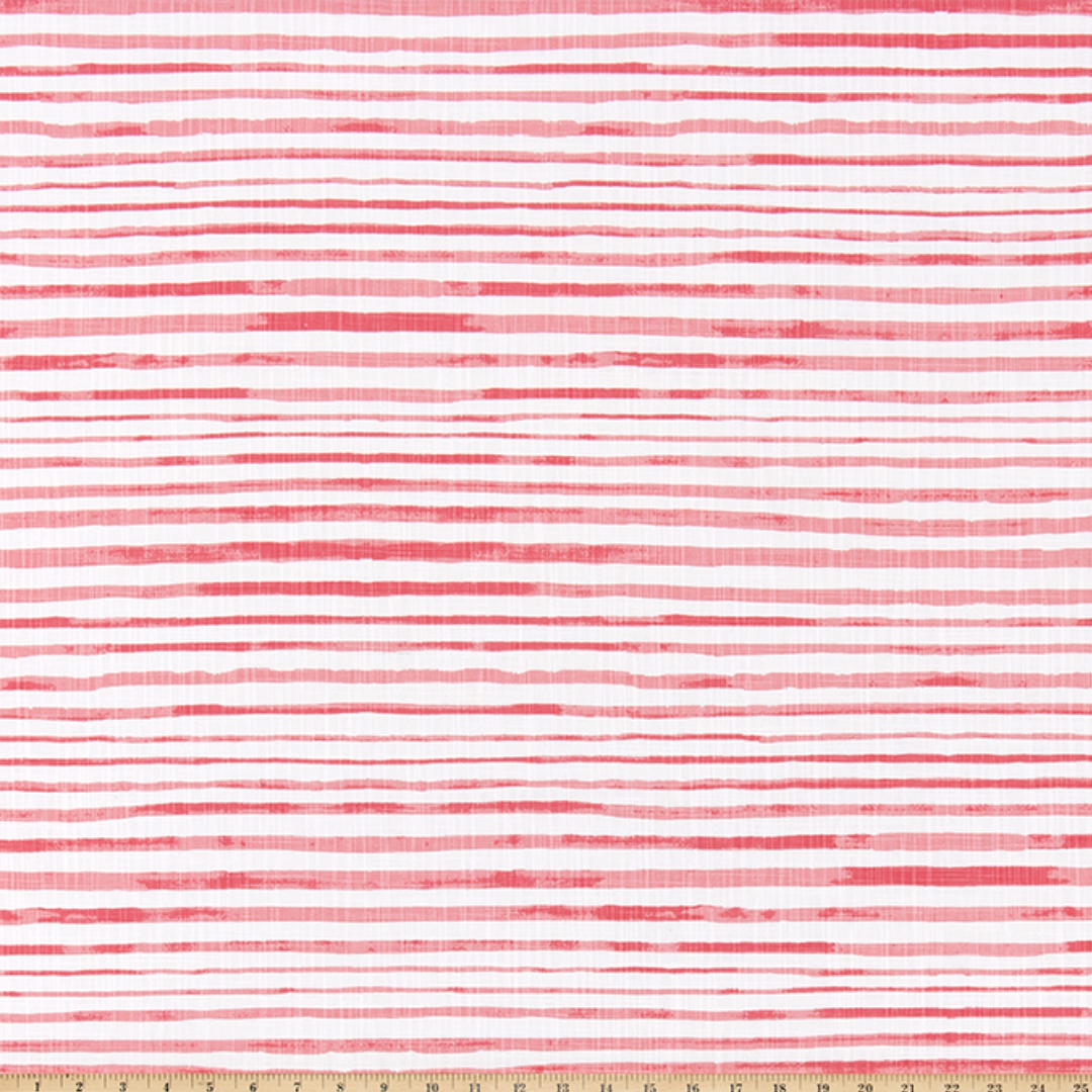 Upholstery Luxe Canvas - Horizon - Sunset Coral