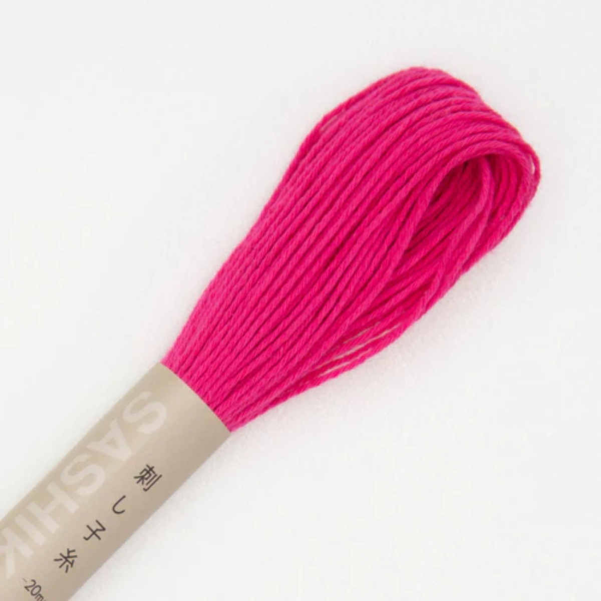Olympus Sashiko Thread (Small Skein) - Hot Pink
