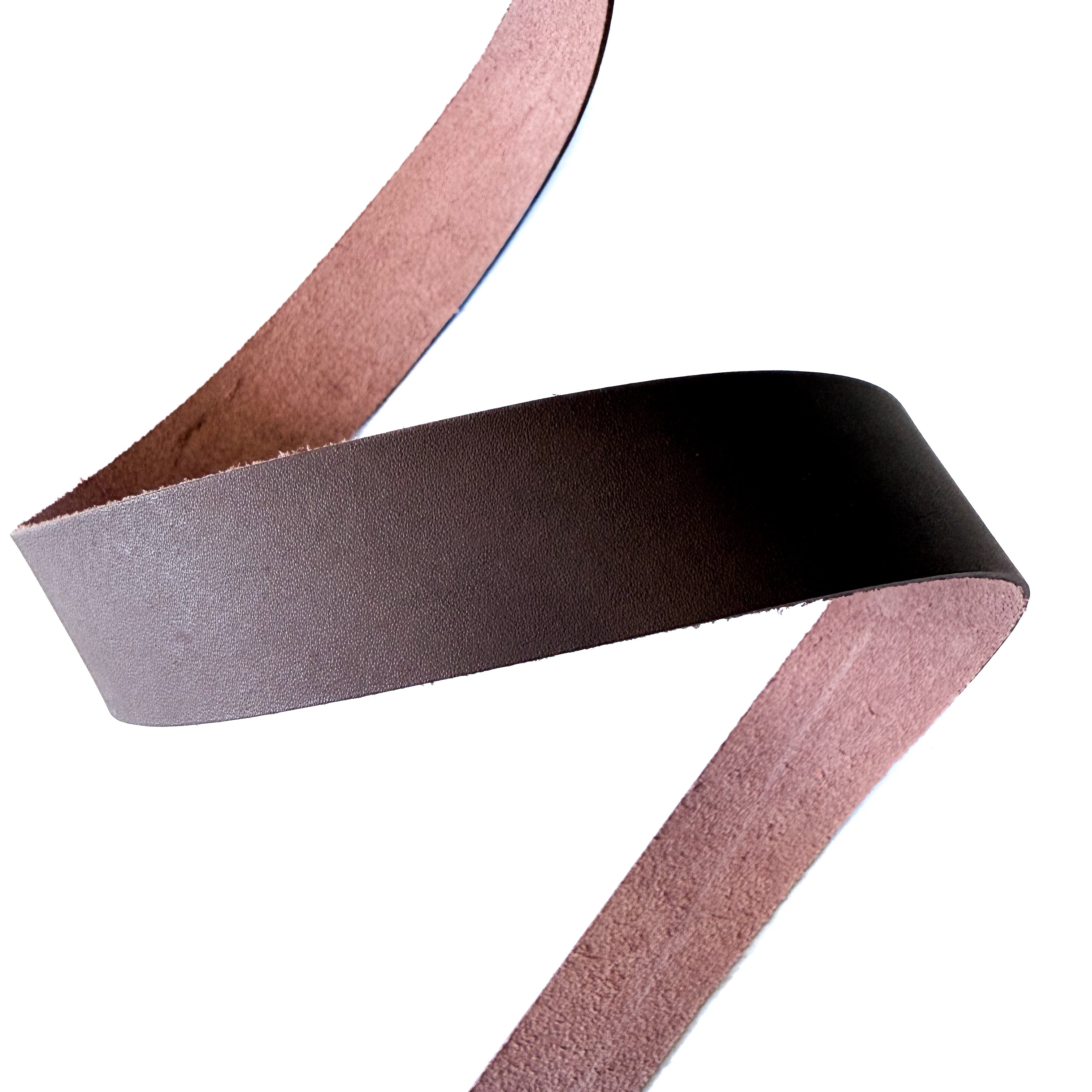 Leather Strapping 1" - Vegan Tanned Brown