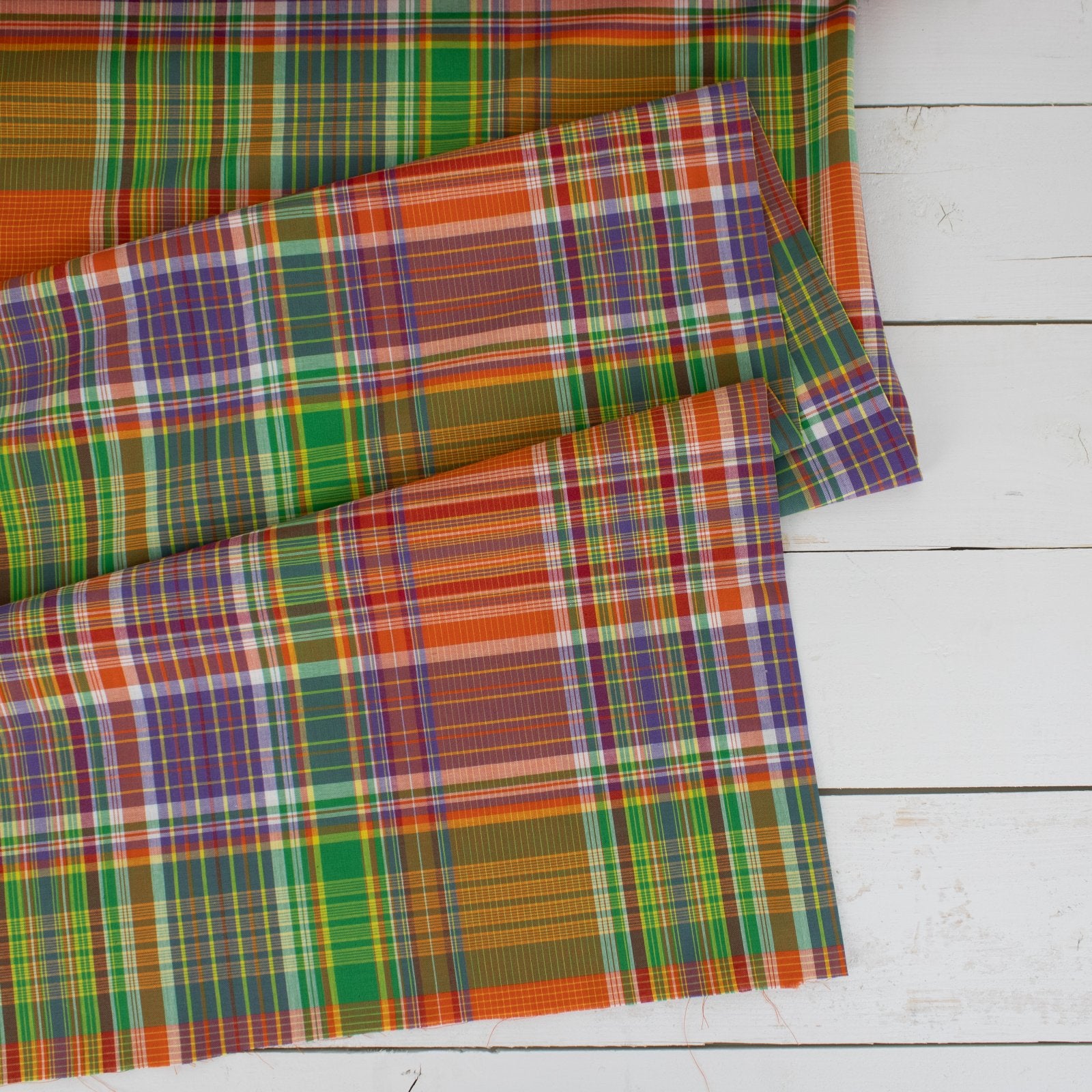 Cotton Print - Elsa Plaid