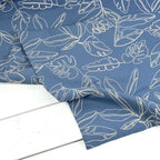 Capri Embroidered Linen Blend - Denim