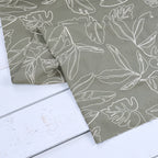 Capri Embroidered Linen Blend - Sage