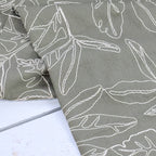 Capri Embroidered Linen Blend - Sage
