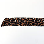 Animal Print Webbing - 1-1/2" wide - Caramel/Black